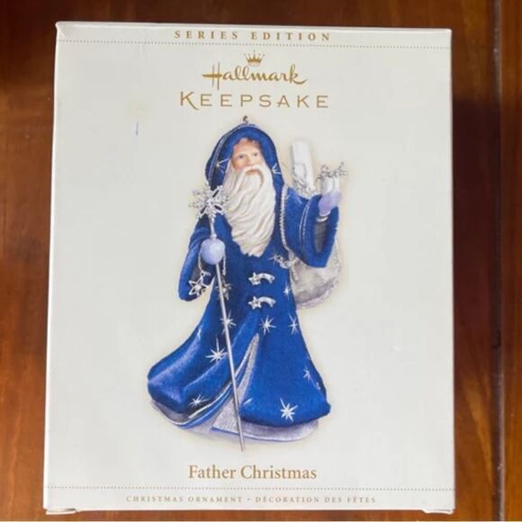 Hallmark Keepsake Father Christmas Ornament #3 in series
Blue SANTA 2006 RARE - Picture 2 of 6